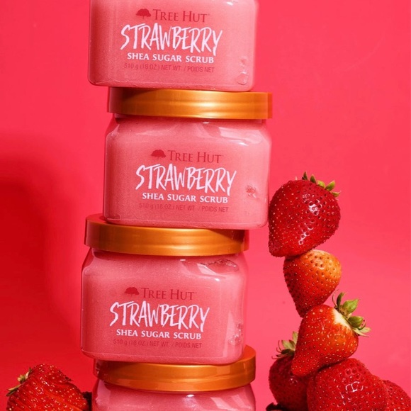 New Release - Tree Hut Body Scrub - Strawberry - Picture 4 of 4